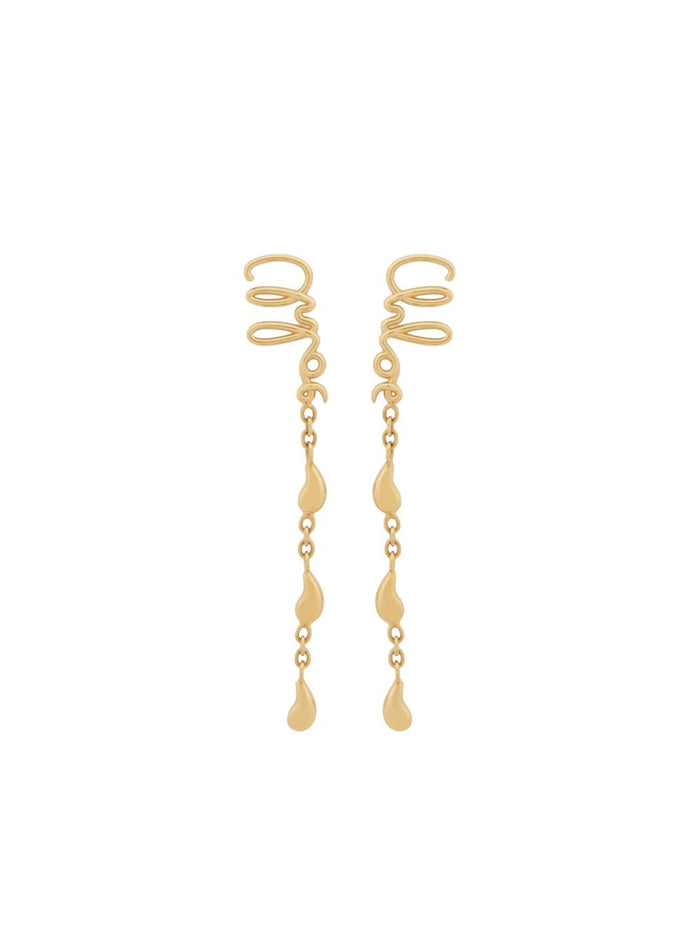 Chloè Bijoux Golden Brass