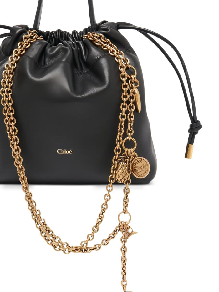 Chloè Bags Black Leather Lamb