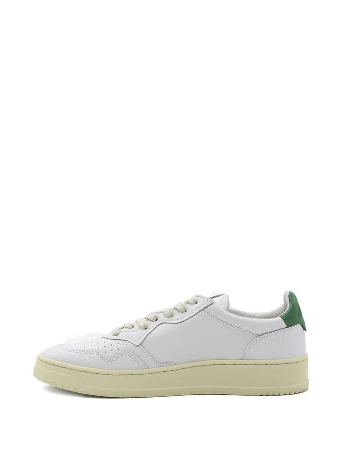 AUTRY Sneakers Green Goat Skin