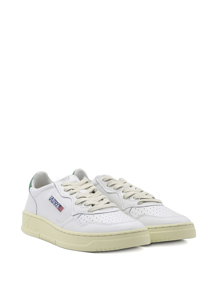 AUTRY Sneakers Green Goat Skin