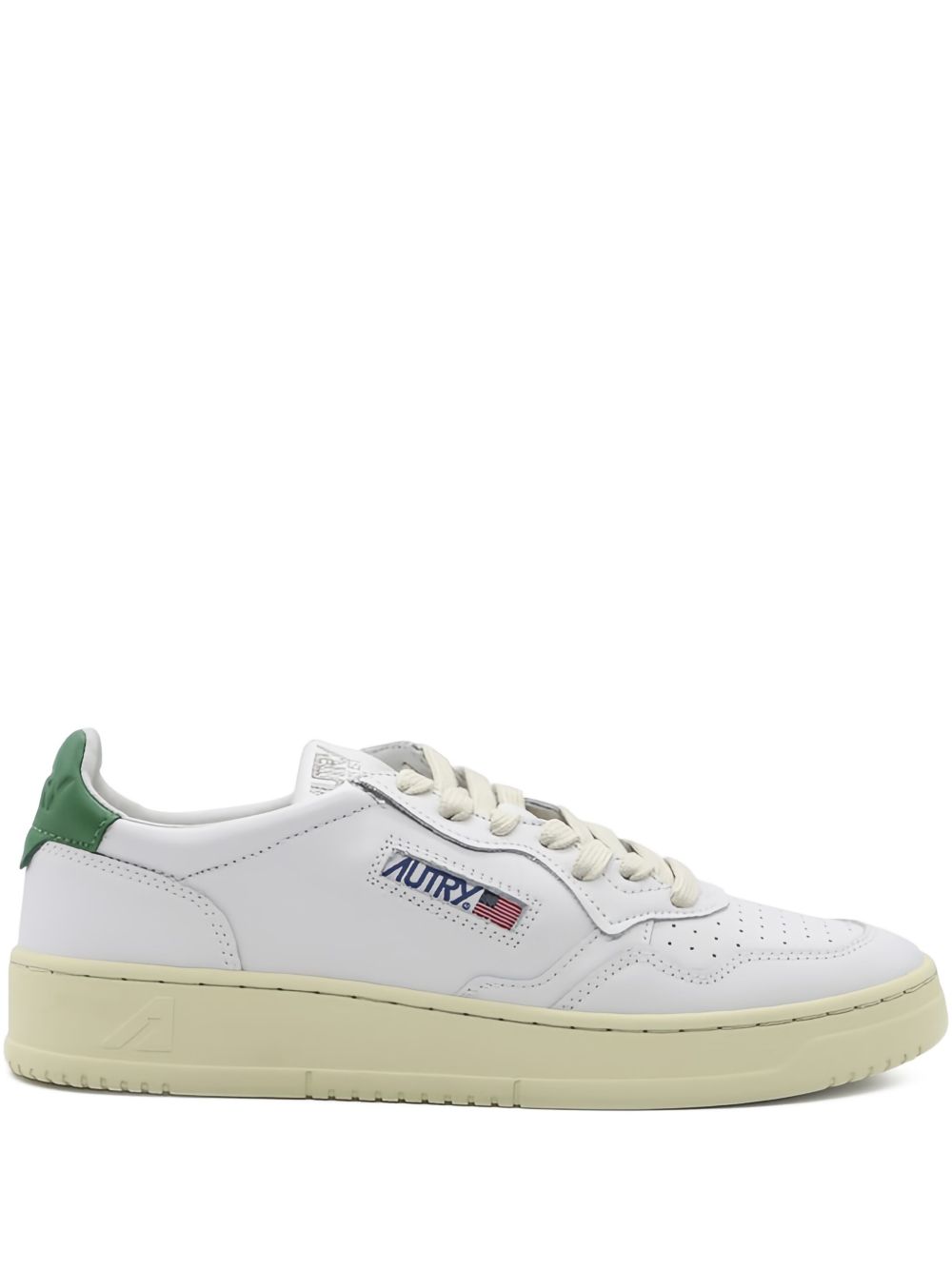 AUTRY Sneakers Green Goat Skin