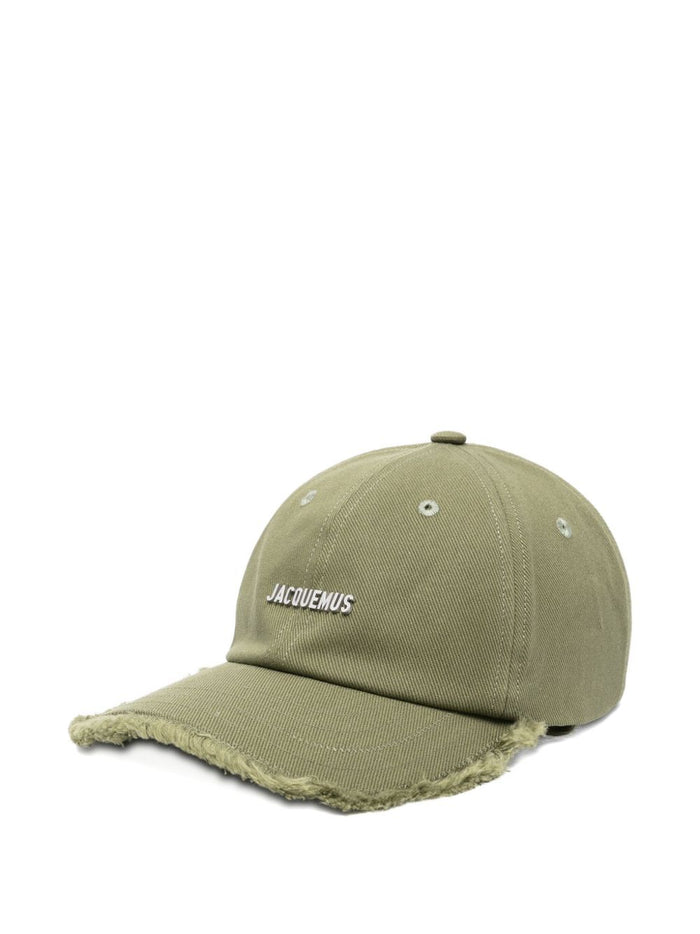 Jacquemus Hats Kaki Principal:cotton
