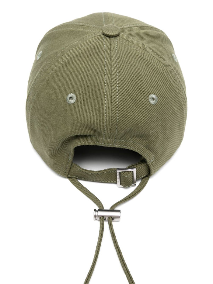 Jacquemus Hats Kaki Principal:cotton