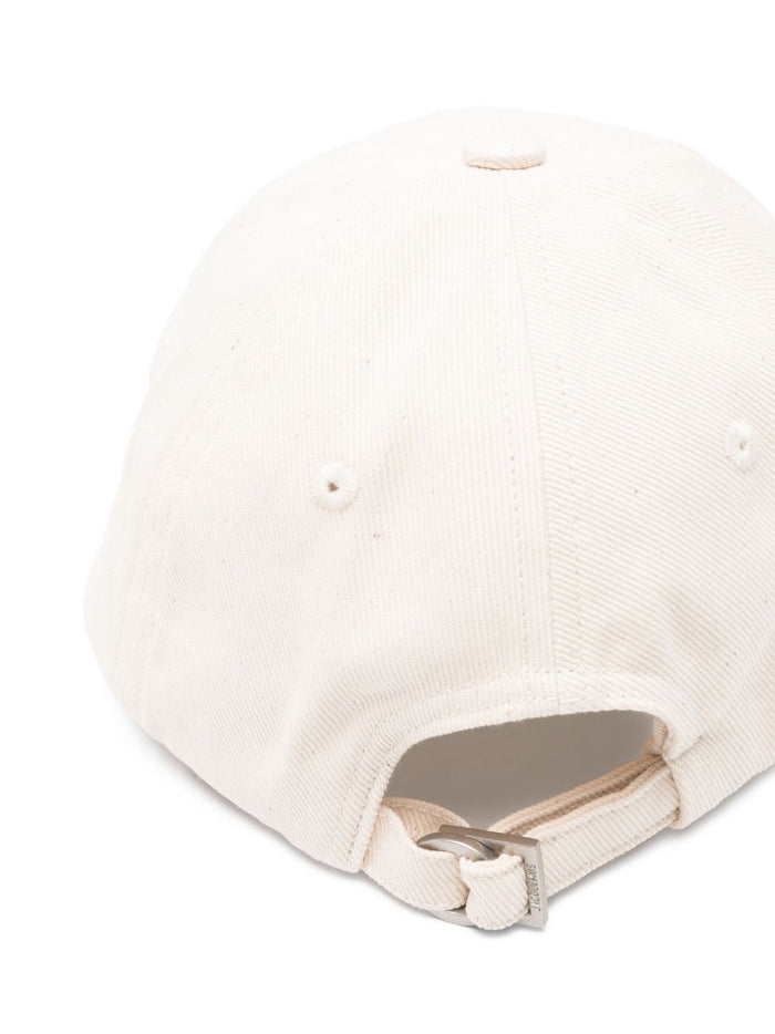 JACQUEMUS Hats White Principal:cotton