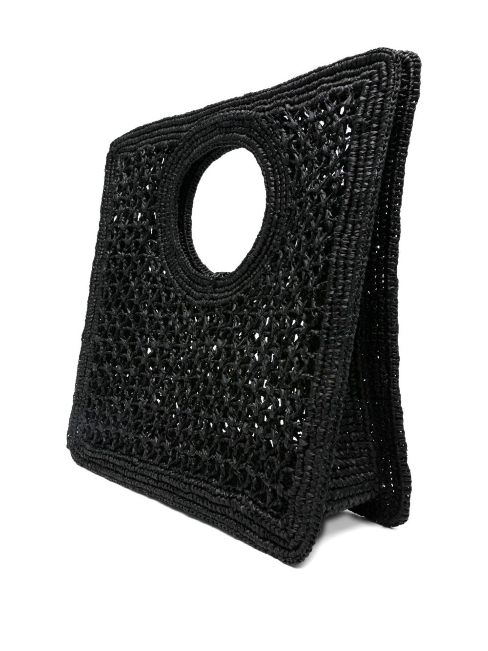 JACQUEMUS Bags Black Principal:raffia