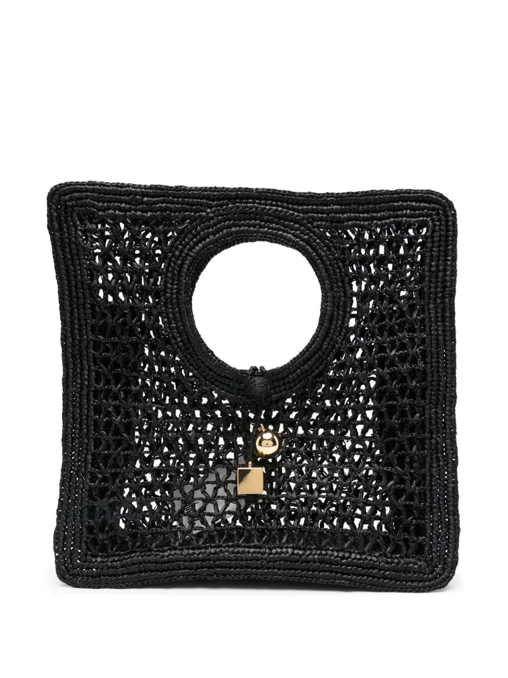 JACQUEMUS Bags Black Principal:raffia