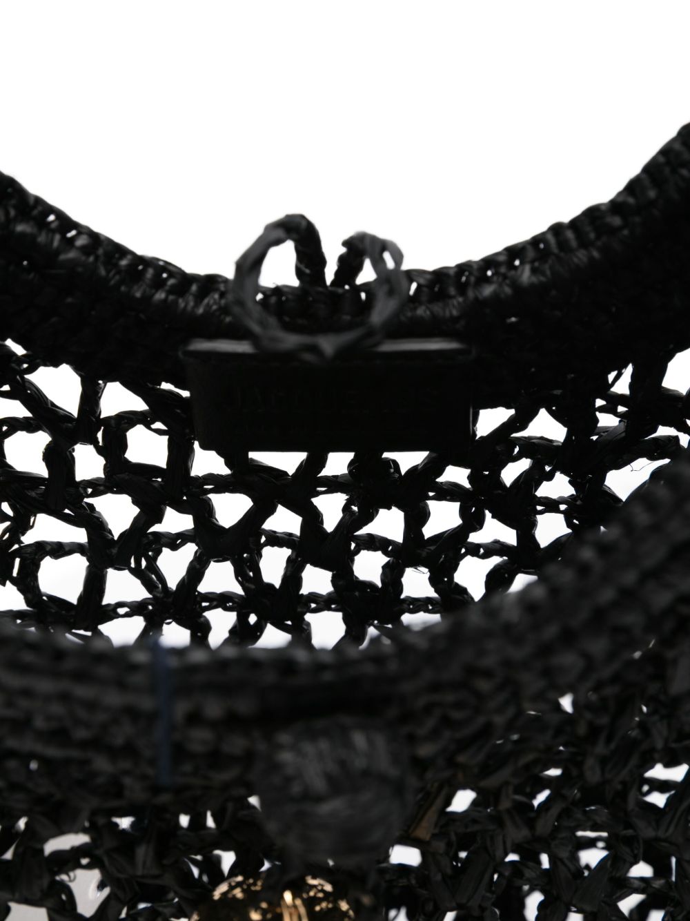 JACQUEMUS Bags Black Principal:raffia