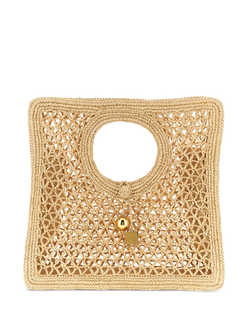 JACQUEMUS Bags Beige Principal:raffia