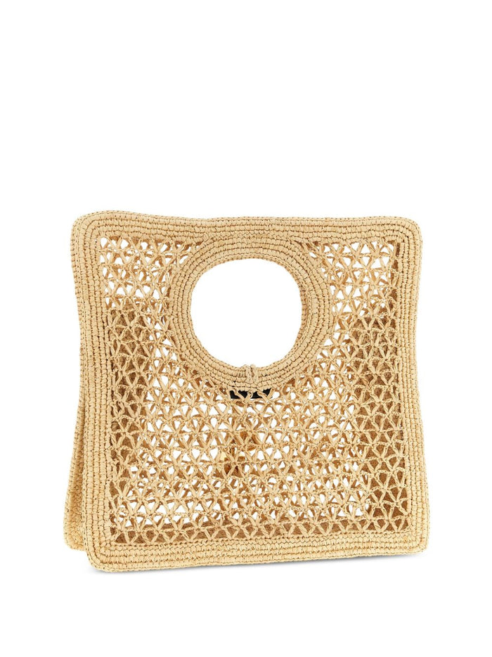 JACQUEMUS Bags Beige Principal:raffia
