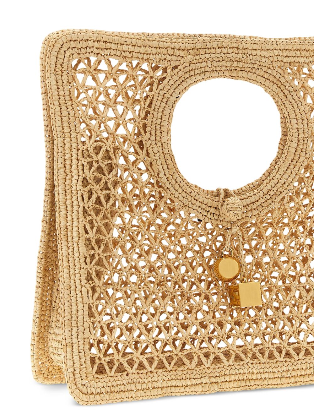 JACQUEMUS Bags Beige Principal:raffia