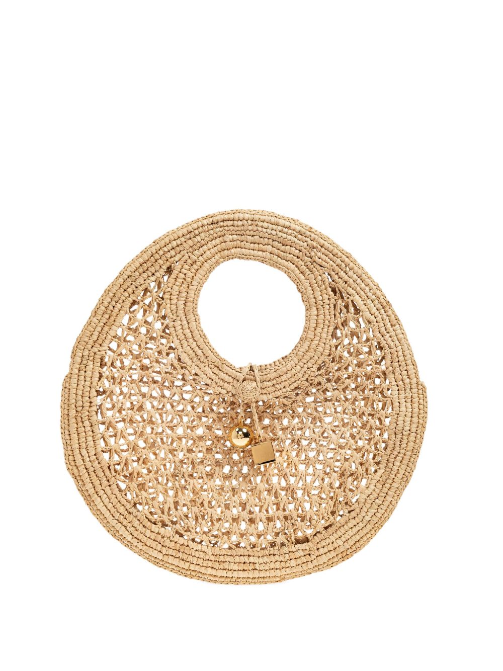 JACQUEMUS Bags Beige Principal:raffia