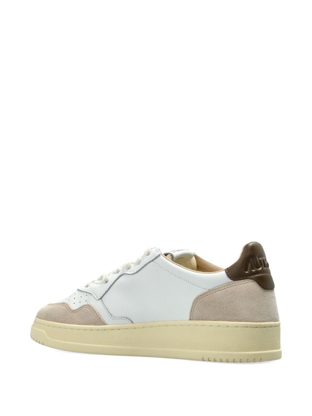AUTRY Sneakers Green Fabric Rubber Calf Leather