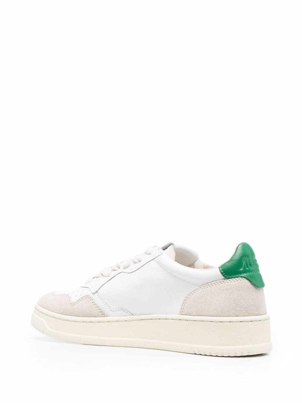 AUTRY Sneakers Green Calf Leather