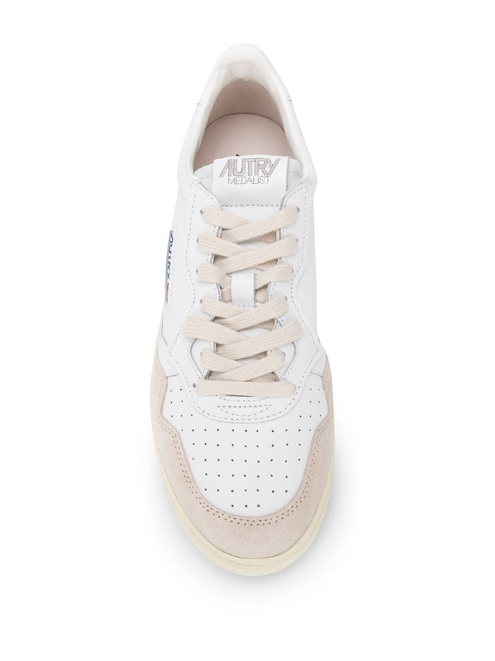 AUTRY Sneakers White Calf Leather
