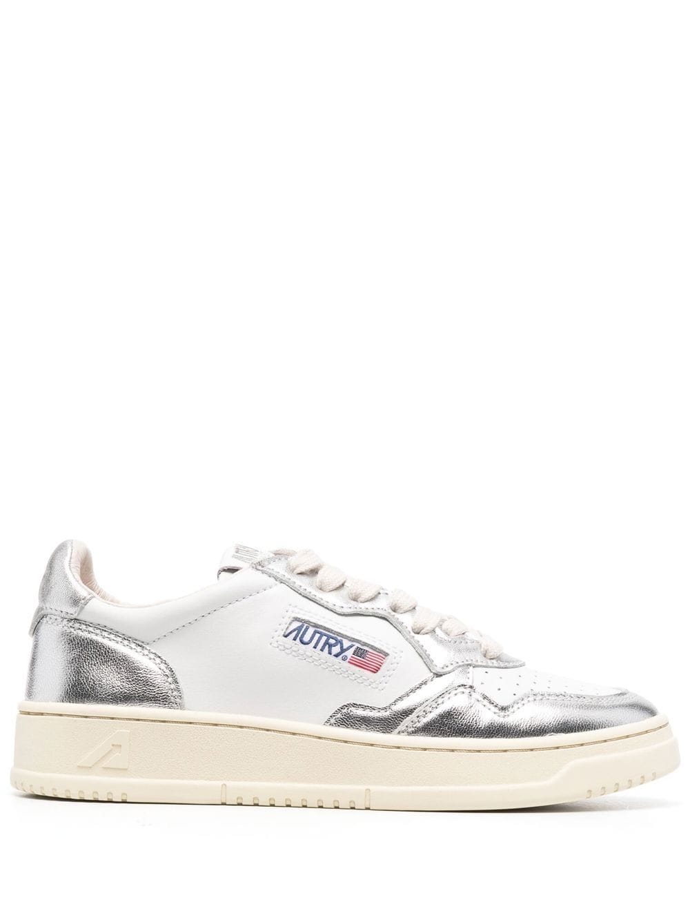 AUTRY Sneakers Silver Leather