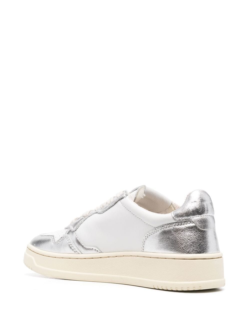 AUTRY Sneakers Silver Leather
