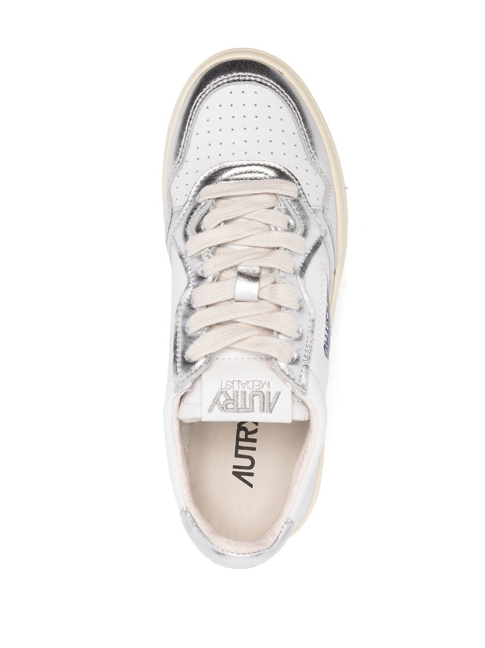 AUTRY Sneakers Silver Leather