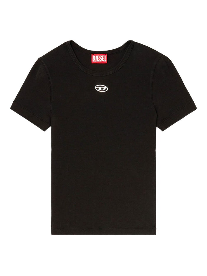 Diesel T-shirts and Polos Black Elastane Cotton
