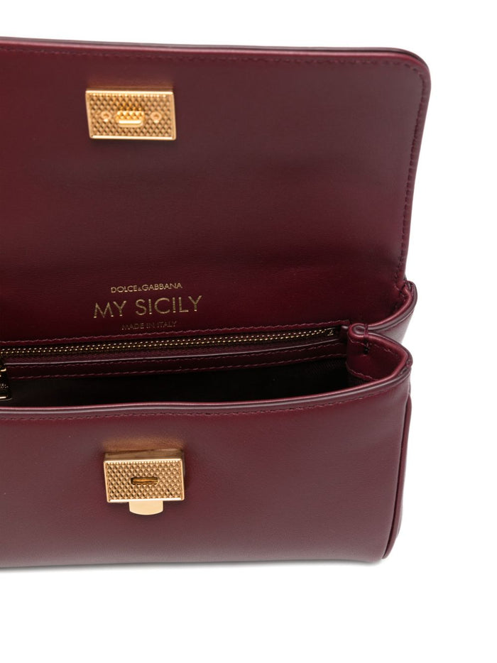 Dolce & Gabbana Bags Bordeaux Calf Leather