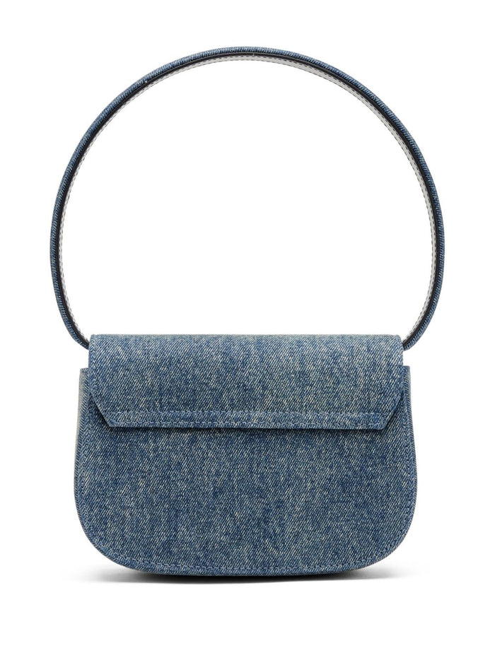 Diesel Bags Clear Blue Calf Leather Cotton