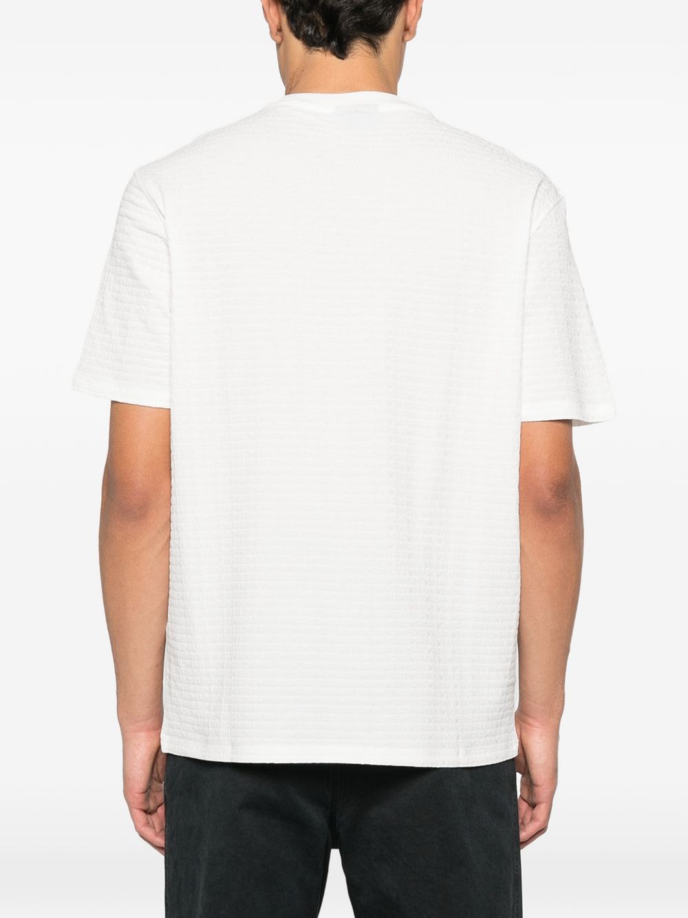 Emporio Armani T-shirts and Polos White Cotton