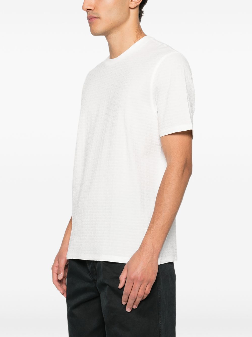 Emporio Armani T-shirts and Polos White Cotton