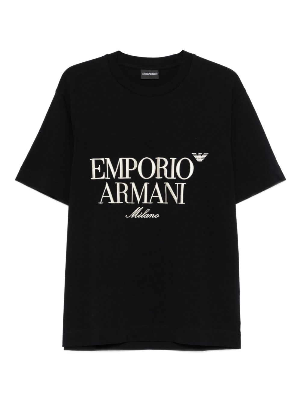 Emporio Armani T-shirts and Polos Blue Cotton