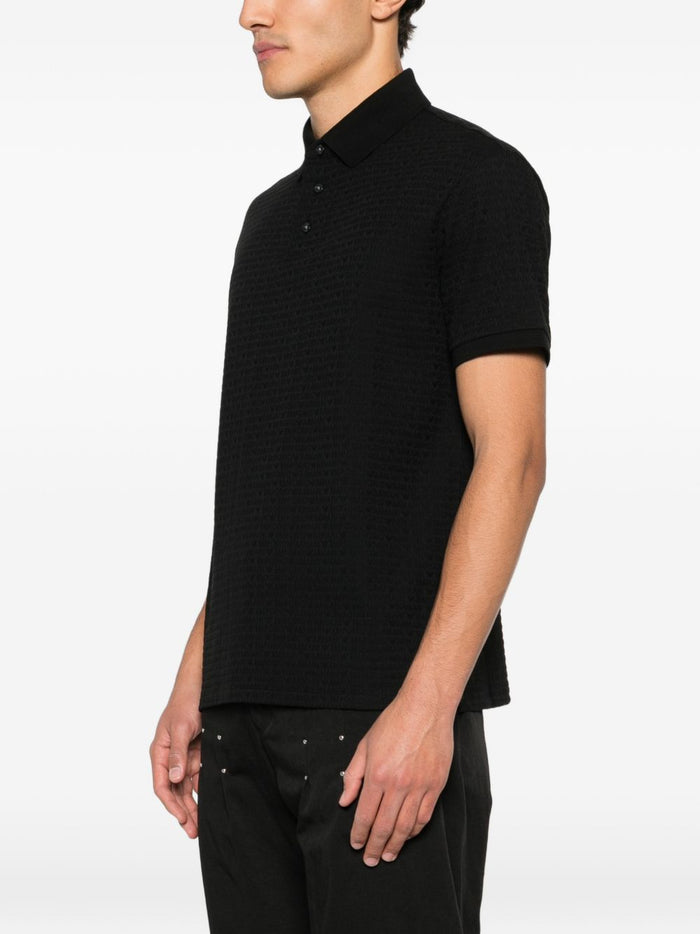 Emporio Armani T-shirts and Polos Black Cotton
