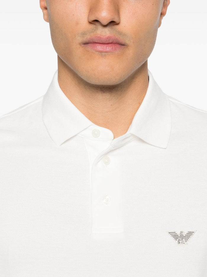 Emporio Armani T-shirts and Polos White Cotton