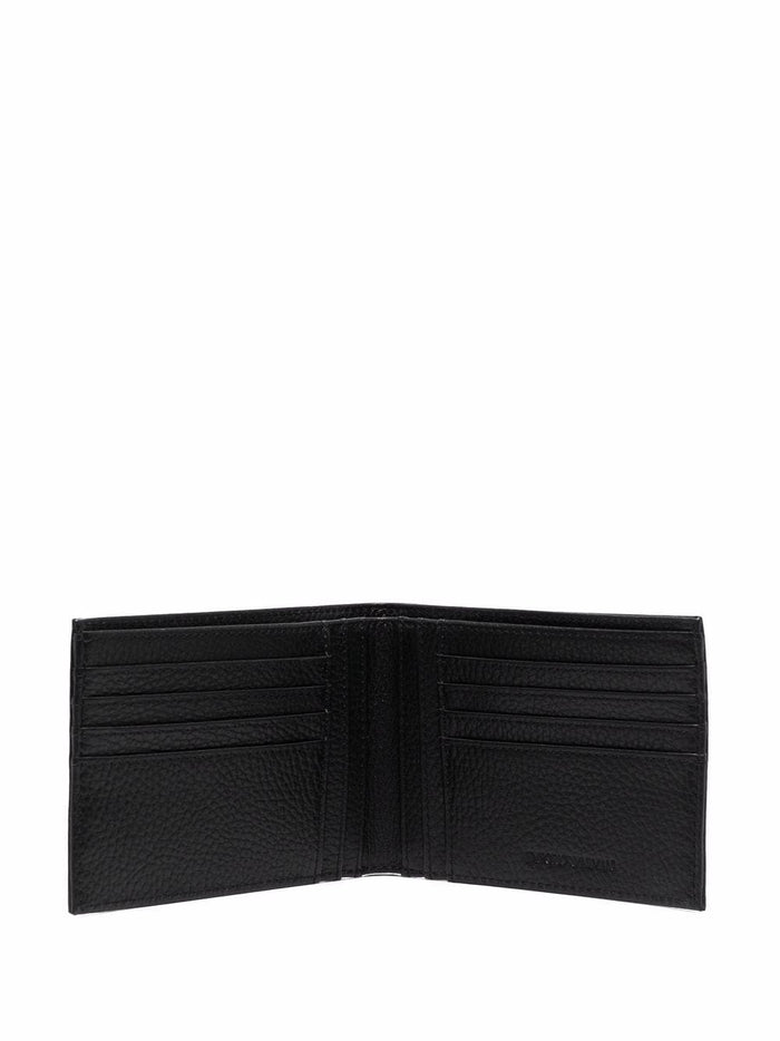 Emporio Armani Wallets Black Bovine Leather