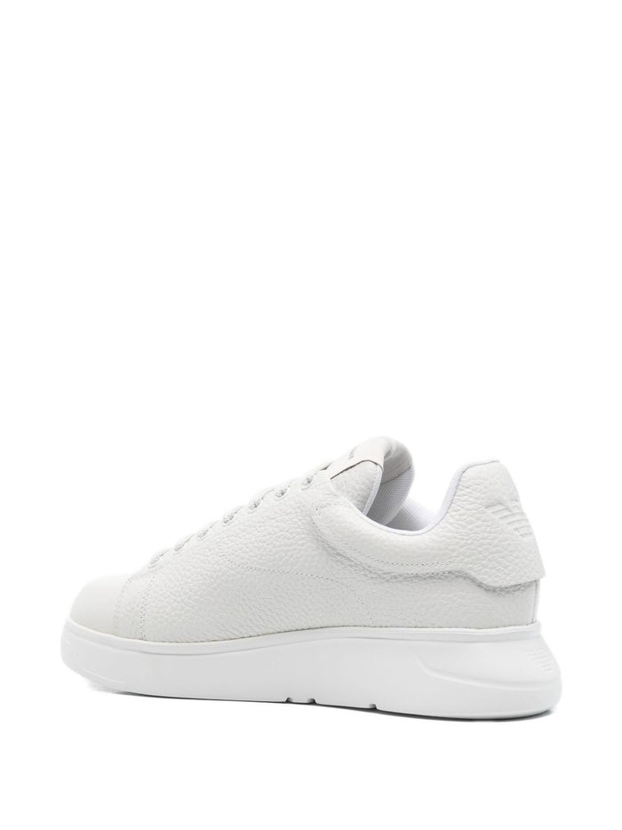 Emporio Armani Sneakers White Bovine Leather
