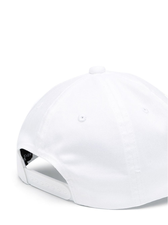 Emporio Armani Hats White Cotton