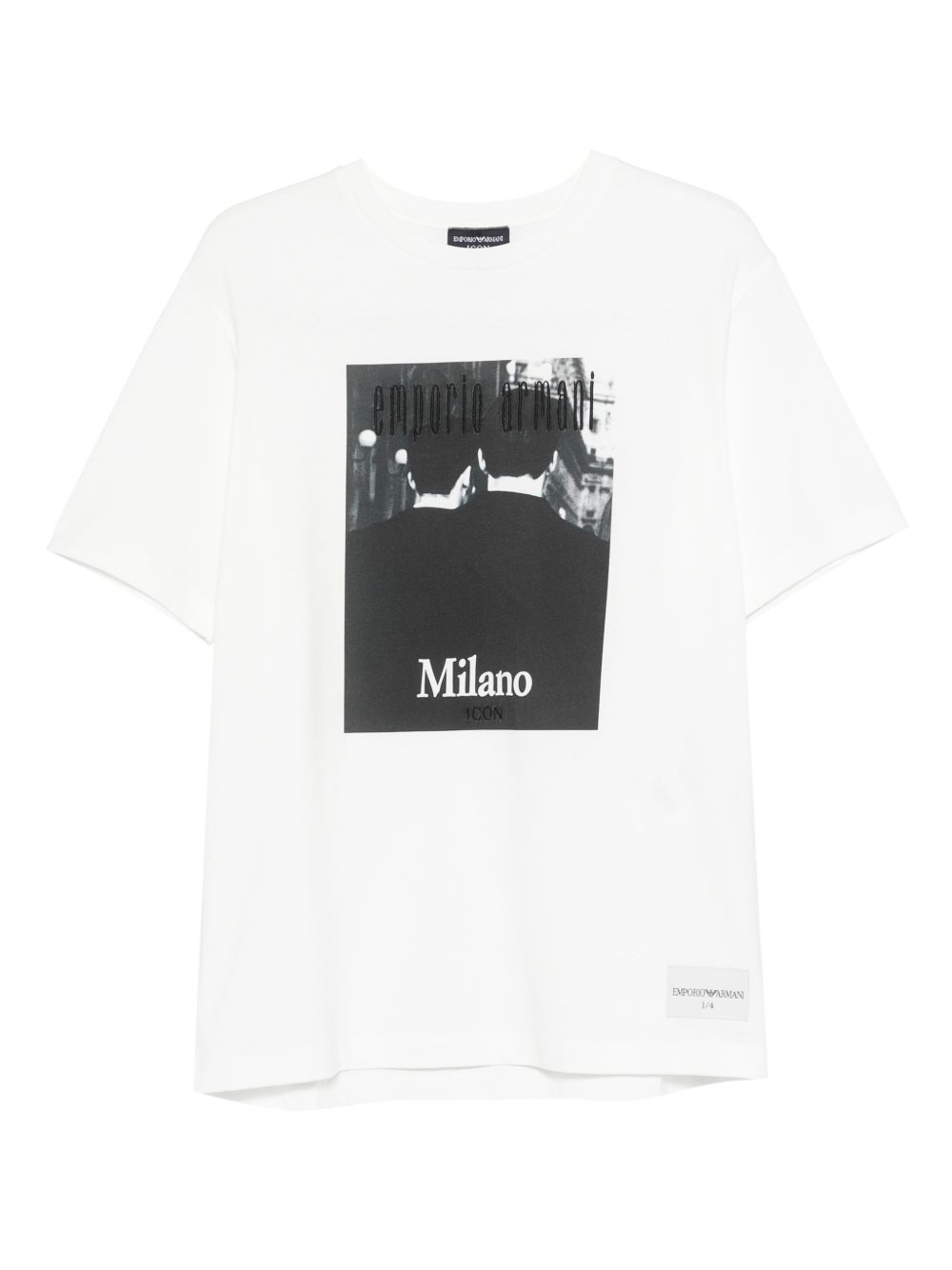 EMPORIO ARMANI CAPSULE PRE T-shirts and Polos White Cotton
