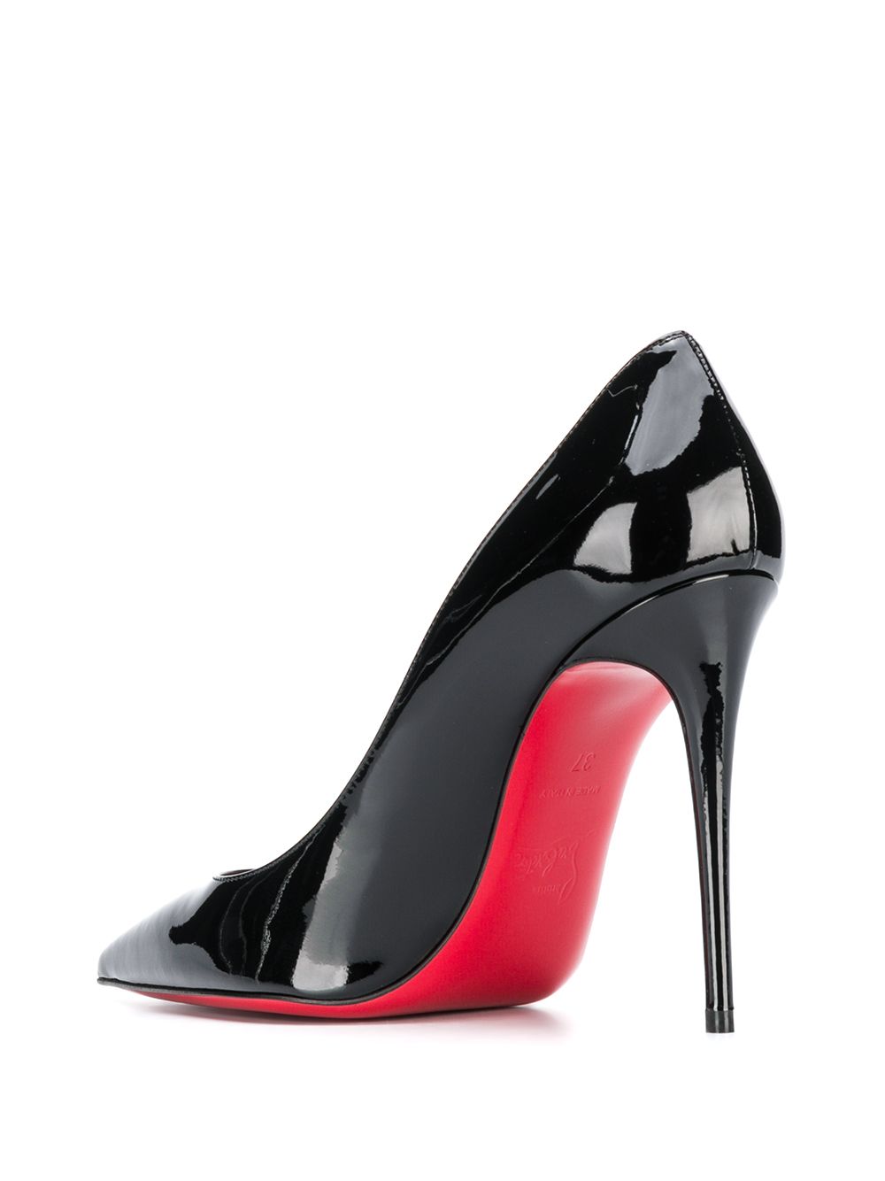 Christian Louboutin With Heel Black Calf Leather