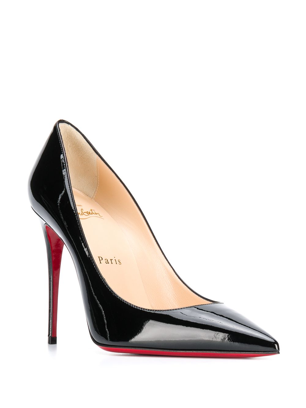 Christian Louboutin With Heel Black Calf Leather