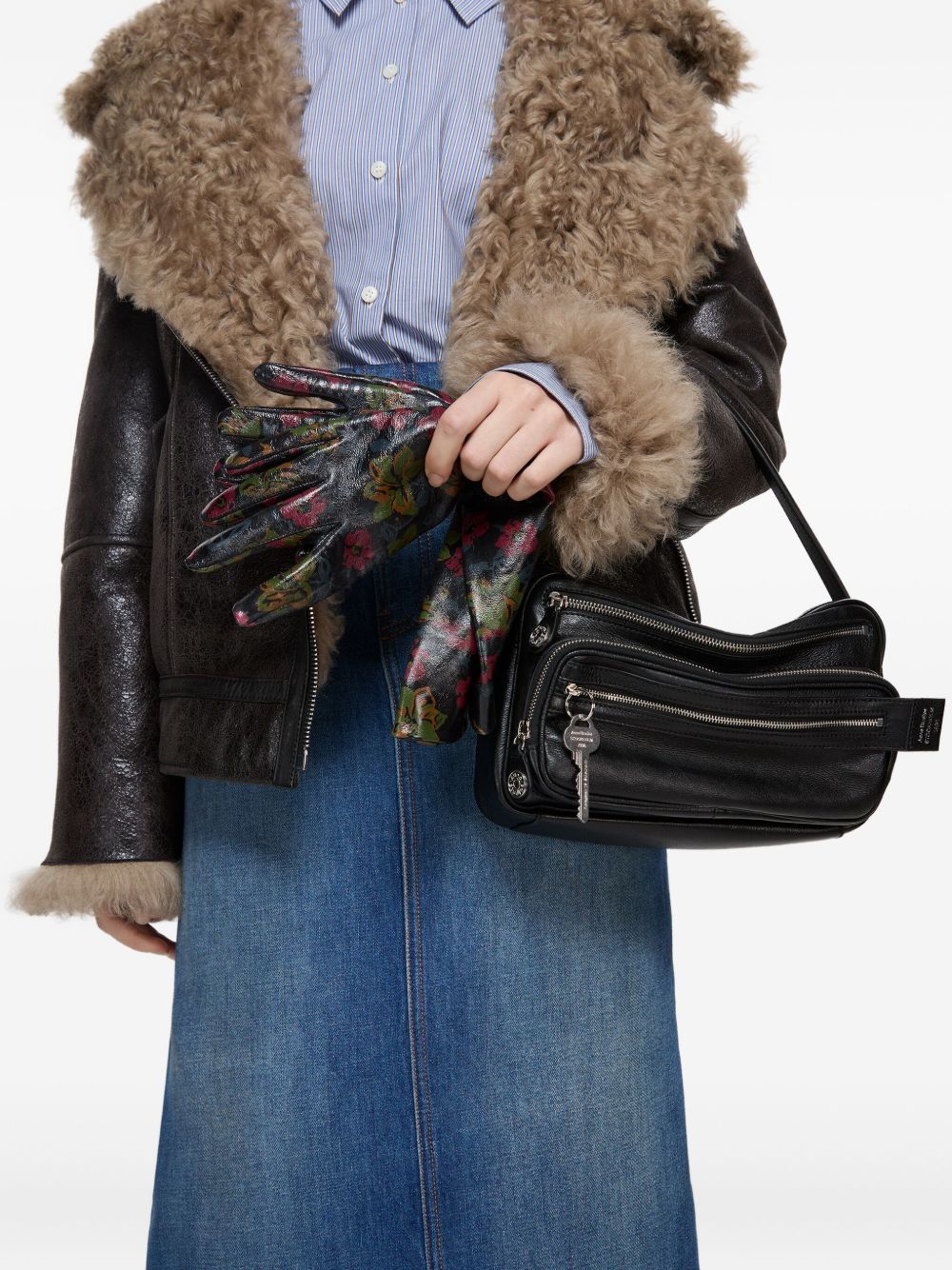 Acne Studios Bags Black Calf Leather