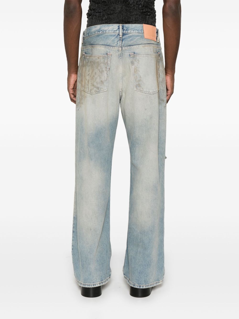 Acne Studios Jeans Blue Calf Leather