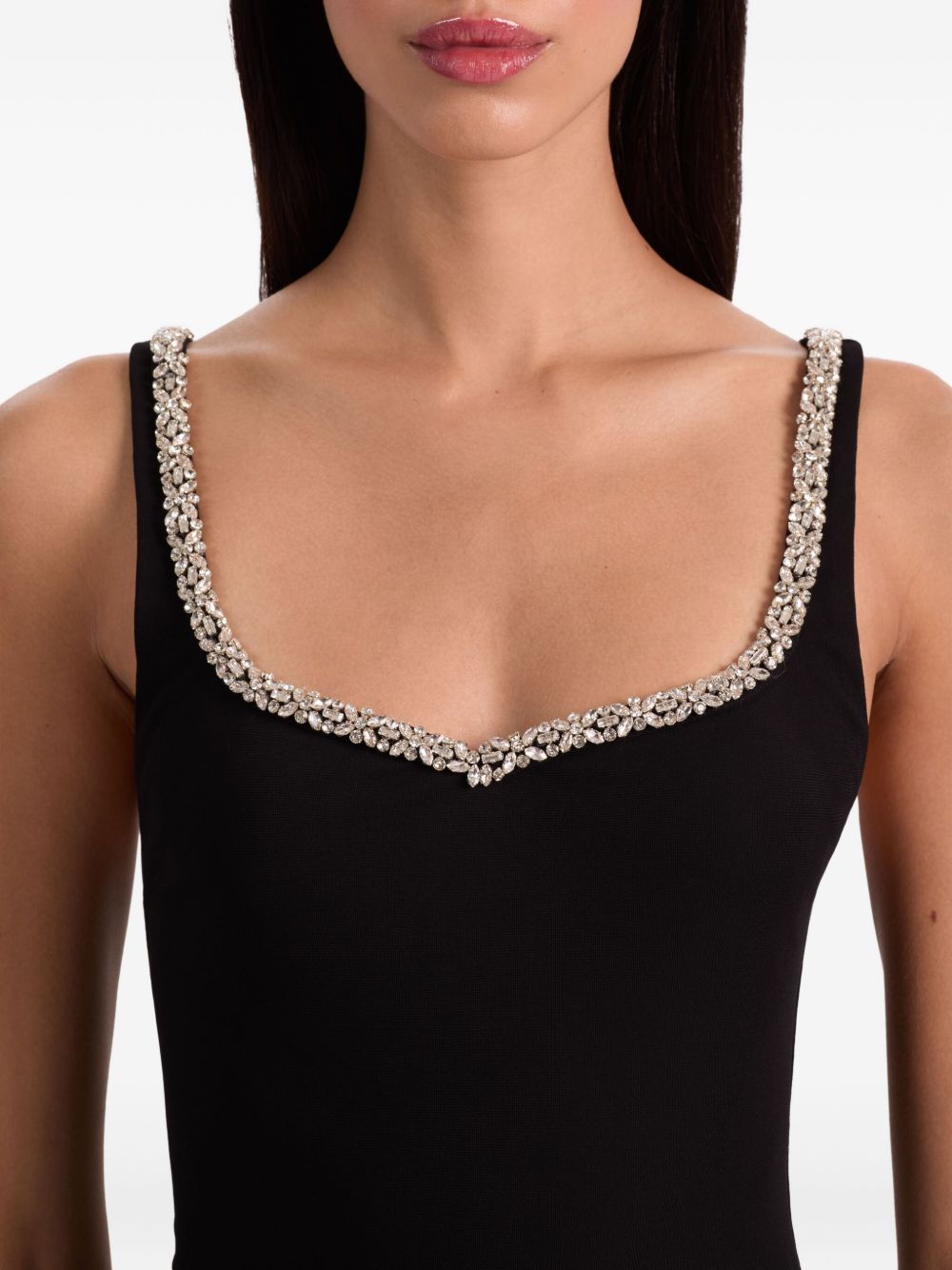 Alice + Olivia Dresses Black Polyester