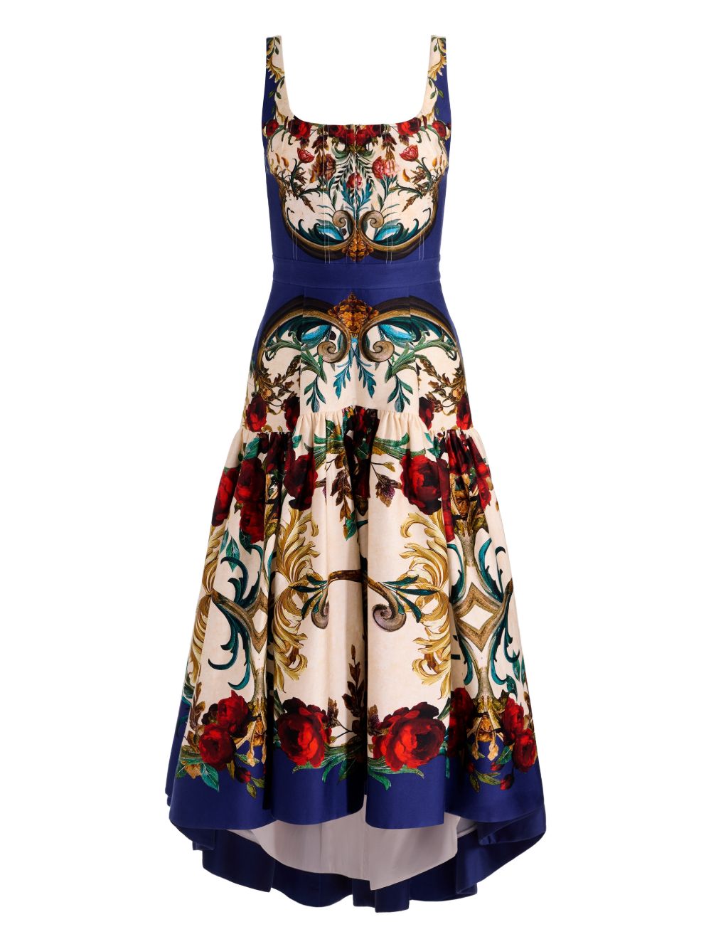 Alice + Olivia Dresses Blue Cotton