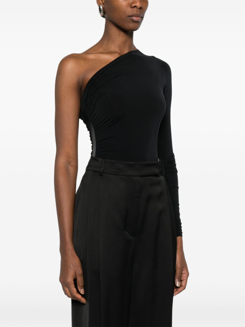 Wolford Top Black Elastane Polyamide