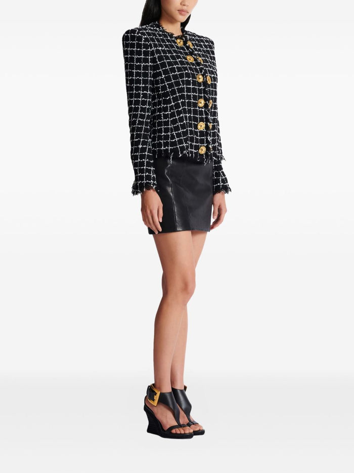 Balmain Jackets Black Polyamide