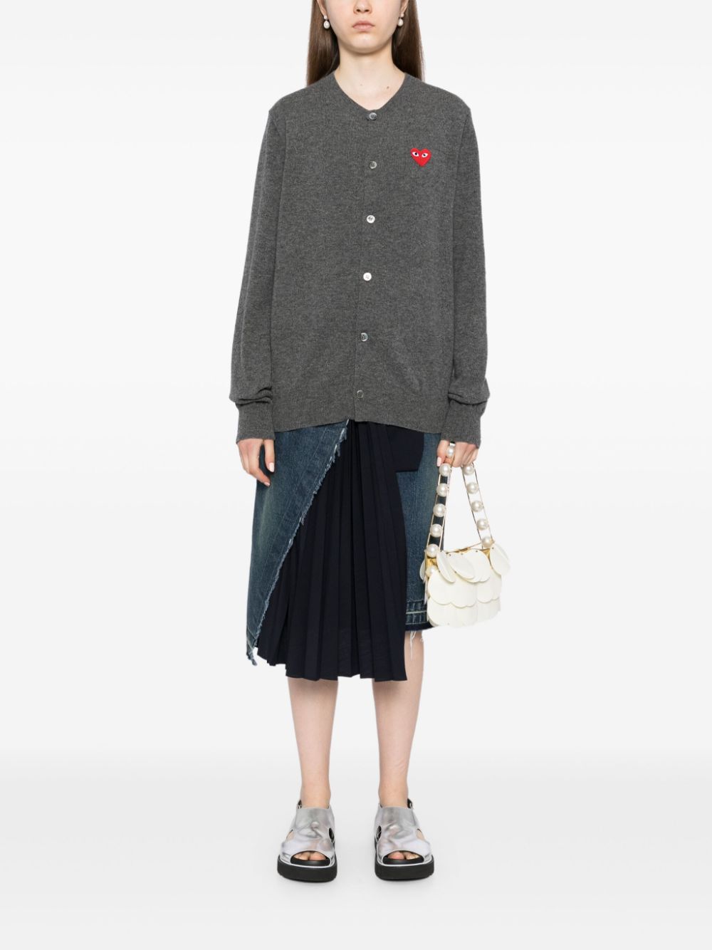 Comme Des Garcons Sweaters Grey