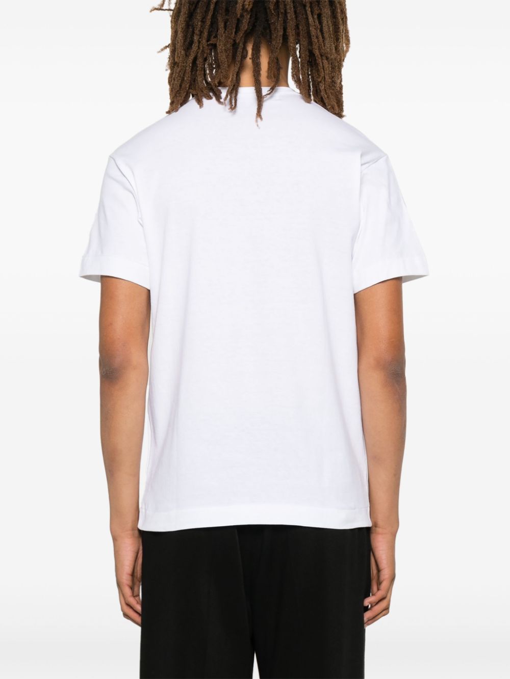 Comme des Garcons T-shirts and Polos White Natural (veg)->cotton100.0 %