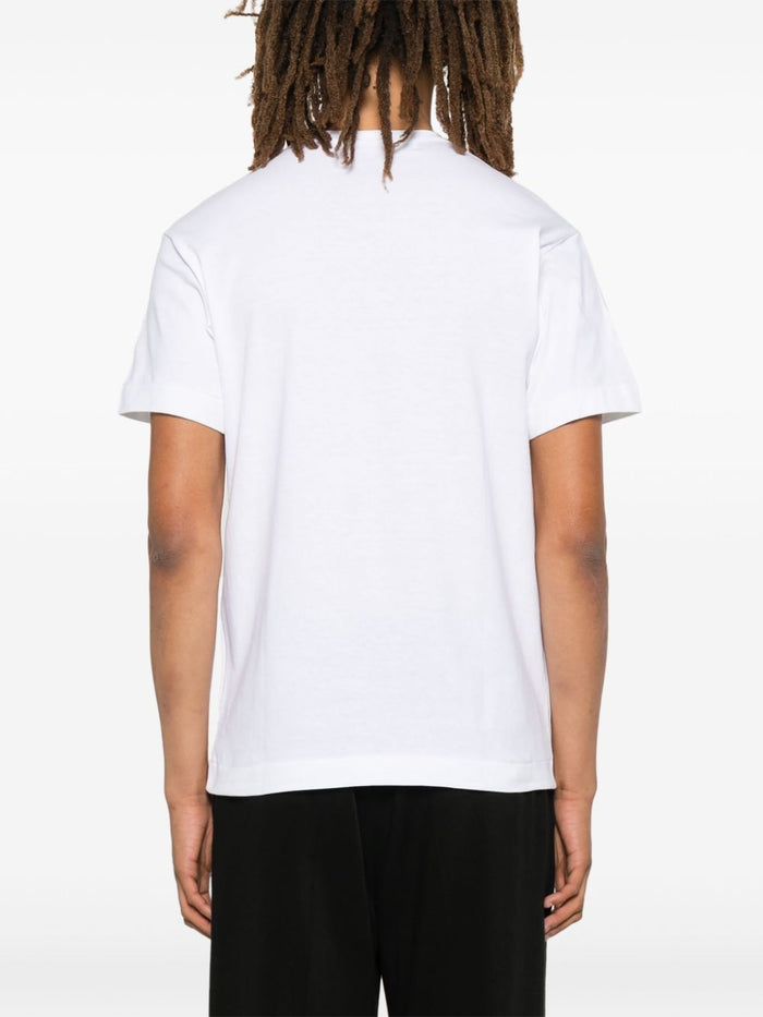 Comme des Garcons T-shirts and Polos White Natural (veg)->cotton100.0 %