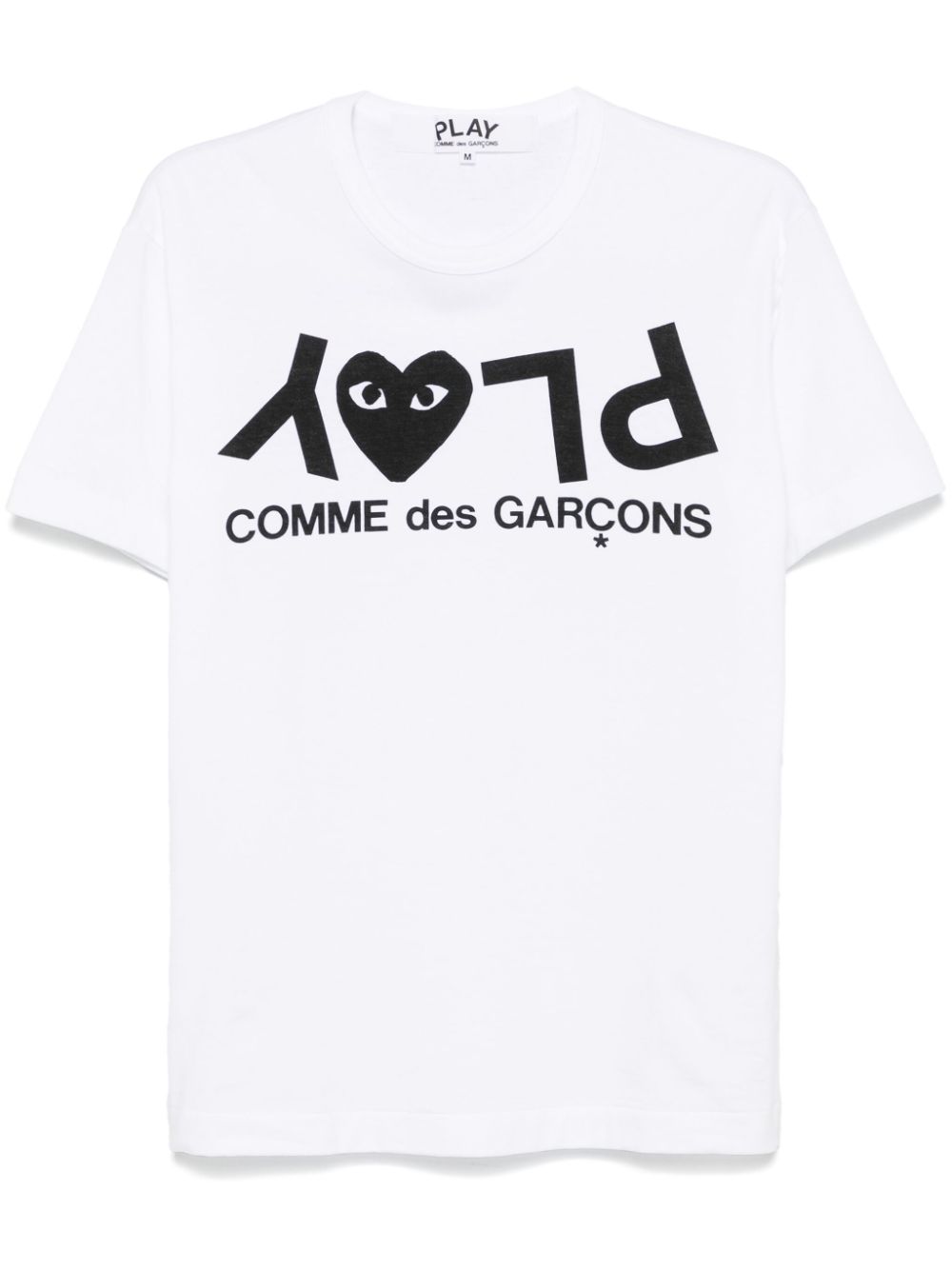 Comme des Garcons T-shirts and Polos White Natural (veg)->cotton100.0 %