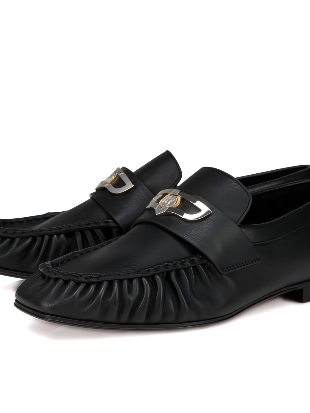 Christian Louboutin Flat shoes Black Lambskin