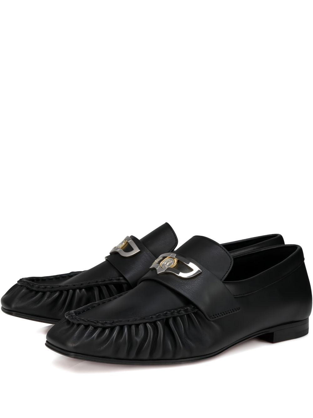 Christian Louboutin Flat shoes Black Lambskin
