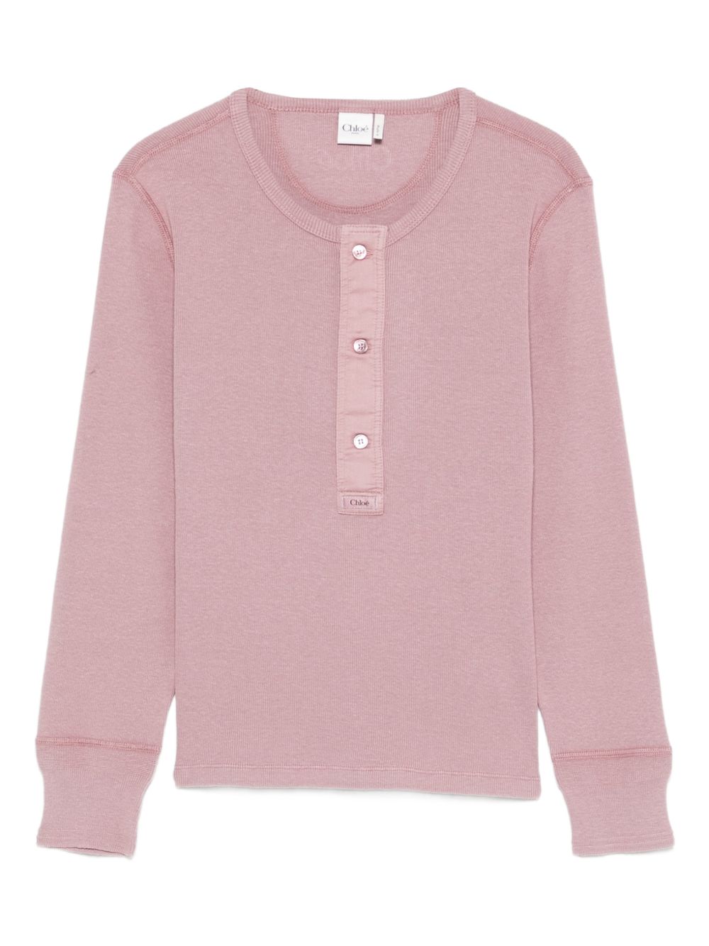 Chloè Sweaters Lilac Cotton