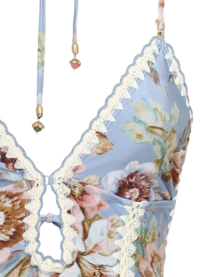 Zimmermann Sea clothing Clear Blue Polyamide Elastane