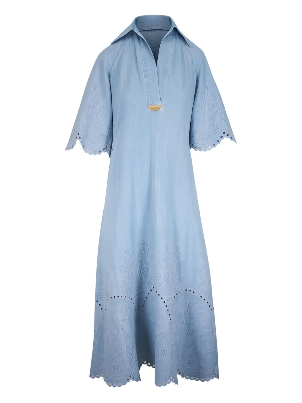 Zimmermann Dresses Clear Blue Cotton